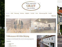 Tablet Screenshot of gilletkoping.se